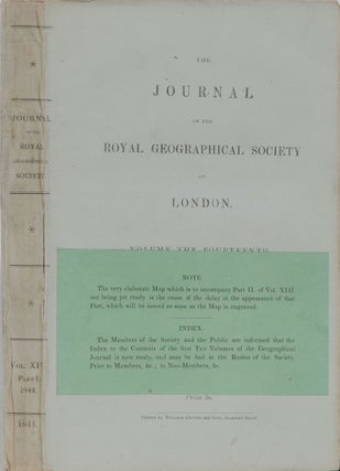 Journal of the Royal Geographical Society of London