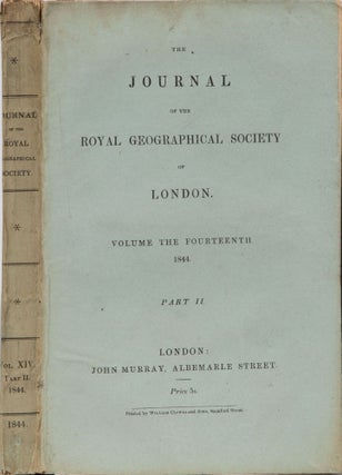 Journal of the Royal Geographical Society of London