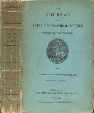 Item #4757 The Journal of the Royal Geographical Society. Royal Geographical Society