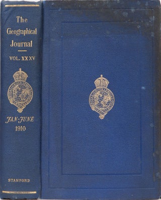 Item #4765 The Geographical Journal. Royal Geographical Society