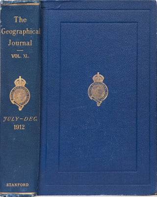 Item #4768 The Geographical Journal. Royal Geographical Society