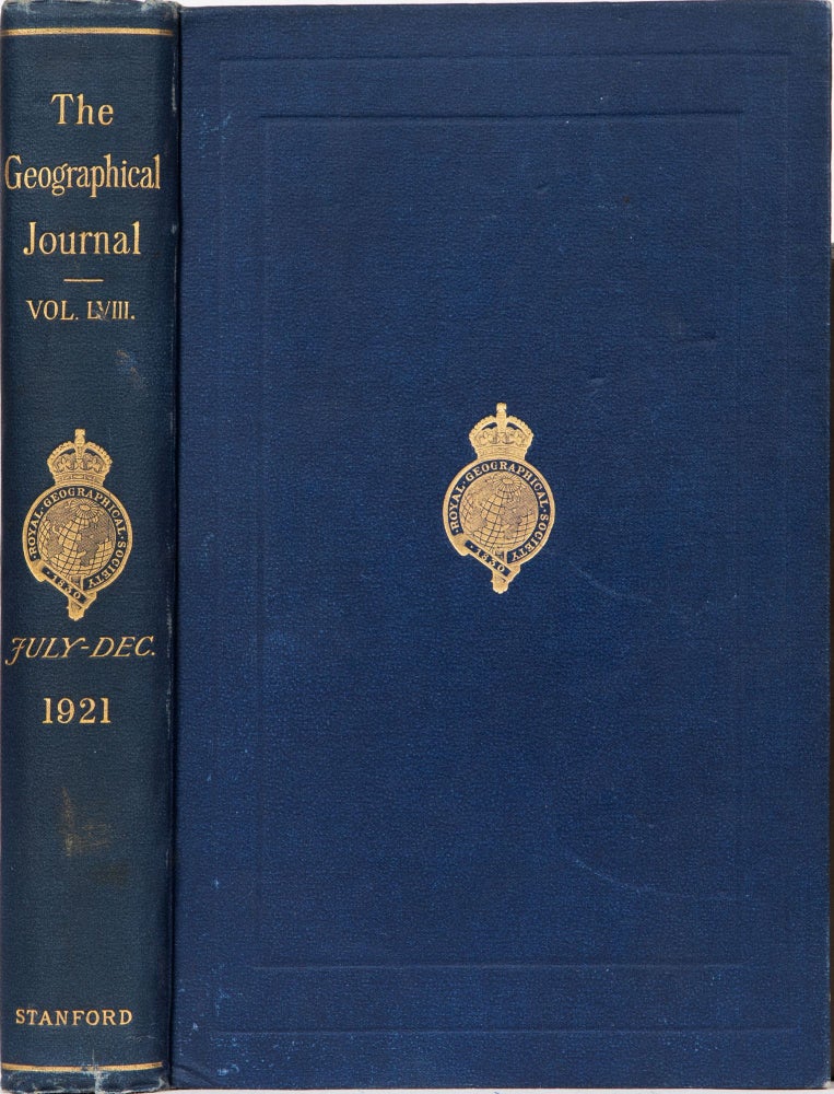Item #4777 The Geographical Journal. Royal Geographical Society.