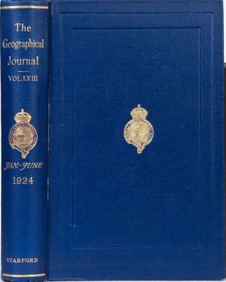 Item #4787 The Geographical Journal. The Royal Geographical Society