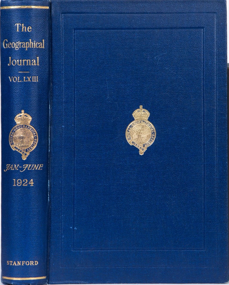 Item #4787 The Geographical Journal. The Royal Geographical Society.