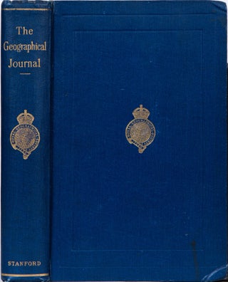 Item #4788 The Geographical Journal. The Royal Geographical Society