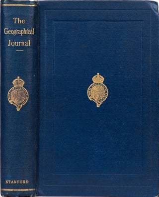 Item #4790 The Geographical Journal. The Royal Geographical Society