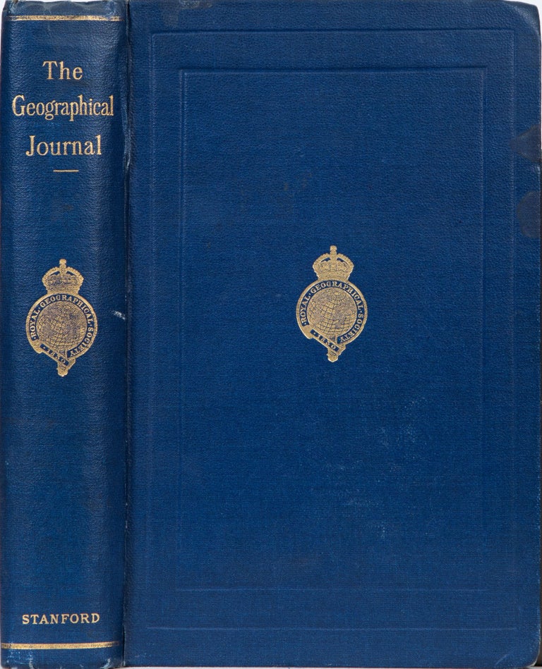 Item #4792 The Geographical Journal. The Royal Geographical Society.