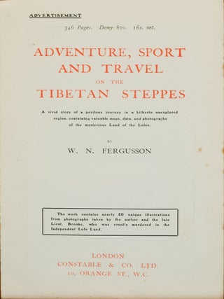 Adventure Sport and Travel on the Tibetan Steppes