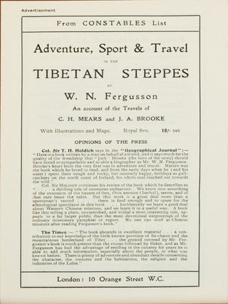 Adventure Sport and Travel on the Tibetan Steppes