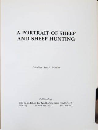 A Portrait of Sheep and Sheep Hunting