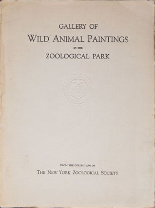Item #5815 Gallery of Wild Animals Paintings in the Zoological Park. Carl Rungius