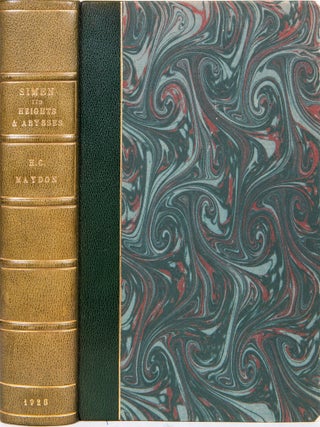 Item #5915 Simen Its Heights and Abyses. Major H. C Maydon