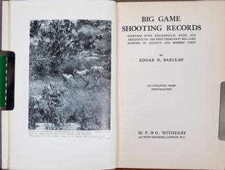 Big Game Shooting Records