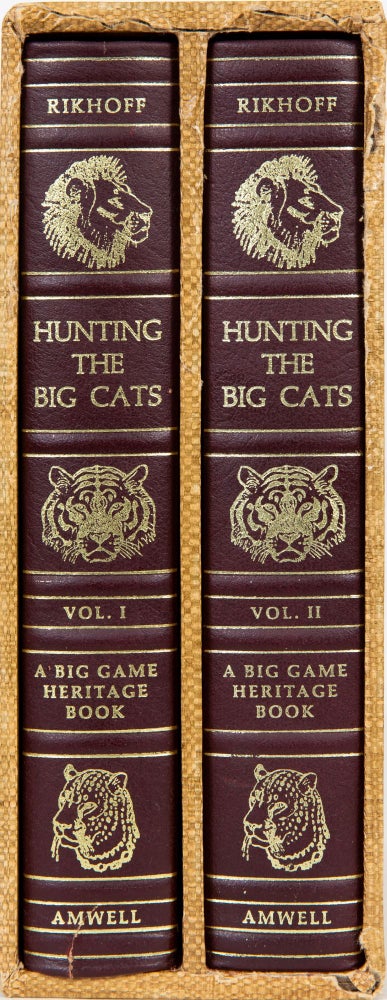Item #6065 Hunting the Big Cats. Jim Rikhoff.