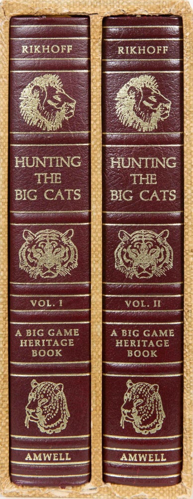 Item #6128 Hunting the Big Cats. Jim Rikhoff.