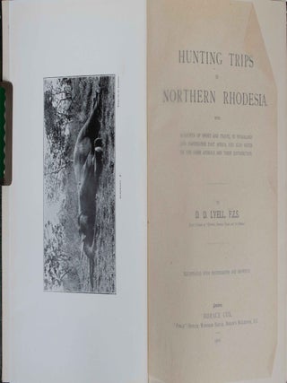 Hunting Trips in Northern Rhodesia