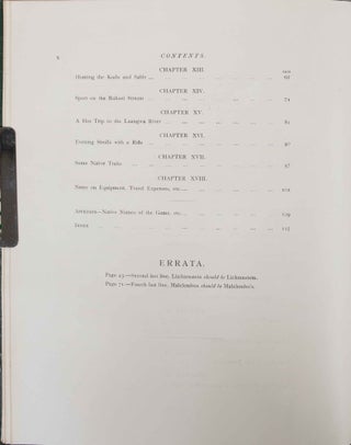 Hunting Trips in Northern Rhodesia