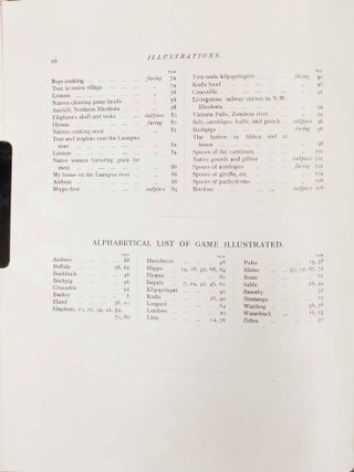 Hunting Trips in Northern Rhodesia