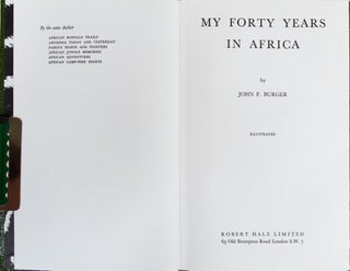 My Forty Years in Africa