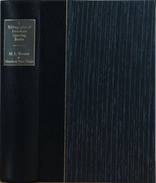 Item #6279 A Bibliography of American Sporting Books. M. L. Biscotti