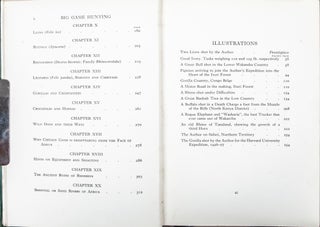 Big Game Hunting and Adventure 1897-1936