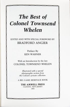 The Best of Colonel Townsend Whelen