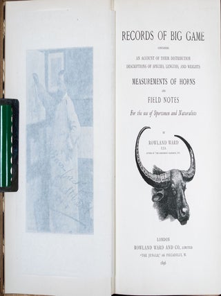 Records of Big Game and Measurement of Horns
