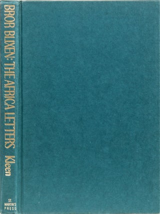Bror Blixen: The Africa Letters