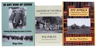 Item #6621 In Any Kind of Cover, My Africa, Legends of the Field. Hugo Seia, W. R., Foran, Alec,...