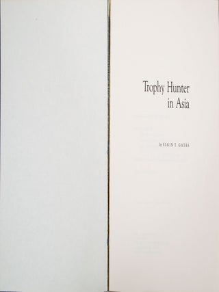 Trophy Hunter in Asia