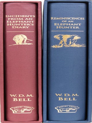 Item #6824 Incidents from an Elephant Hunter's Diary and Reminiscences of an ELephant Hunter. W....