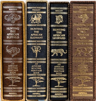 Item #6919 Hunting the African Elephant, Hunting the African Buffalo, Hunting the African Lion,...