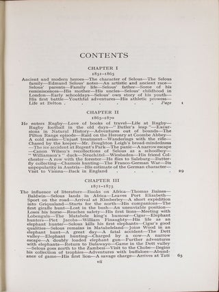 Life of Frederick Courtenay Selous D S O