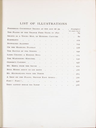 Life of Frederick Courtenay Selous D S O