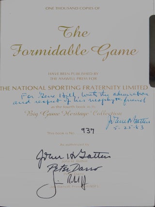 The Formidable Game
