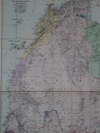 Marocco, Algeria & Tunis with Parts of Senegal and the Military Territories of the Western Sudan