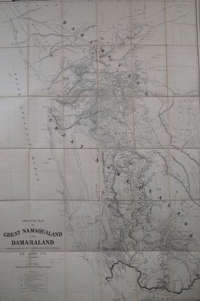 Item #2484 Original Map of Great Manaqualand and Damaraland. Surveyor General