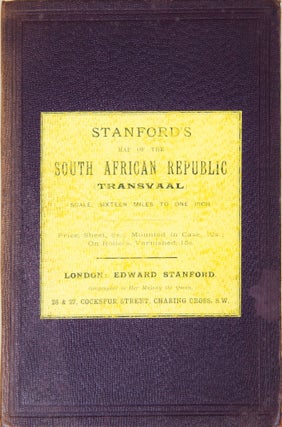 Stanford's Map of the South African Republic (Transvaall)